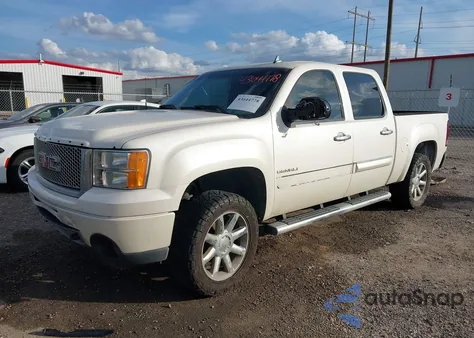 2012 GMC Sierra 1500 Denali z USA, uszkodzony, nr VIN 3GTP2XE28CG199827